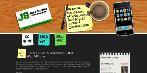 iPhone WordPress Themes