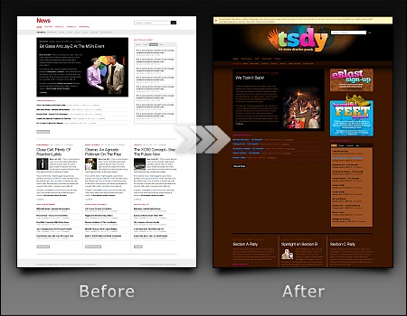 Modified WordPress Themes