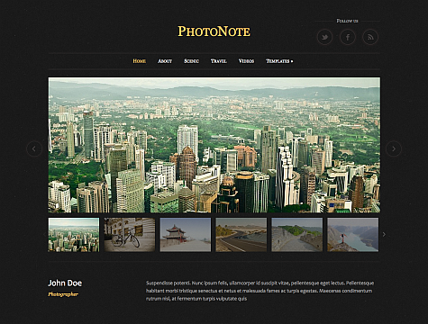 PhotoNote Theme