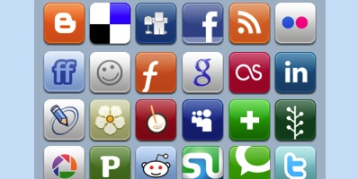 Social Bookmarks Icons Free