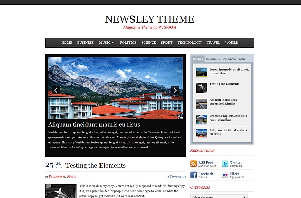 Newsley Theme
