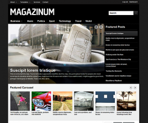WordPress Video Theme: Magazinum
