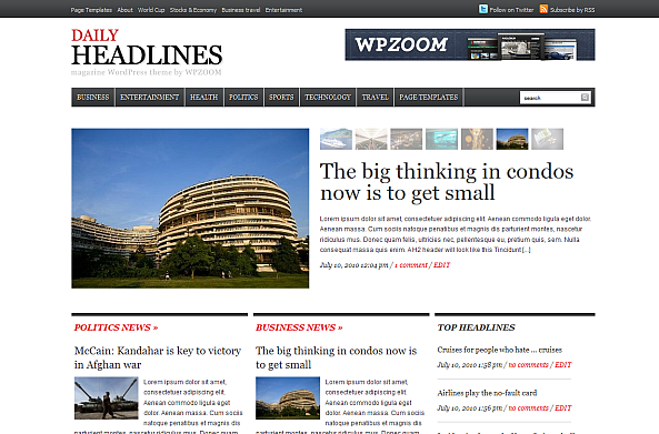 daily-headlines Theme