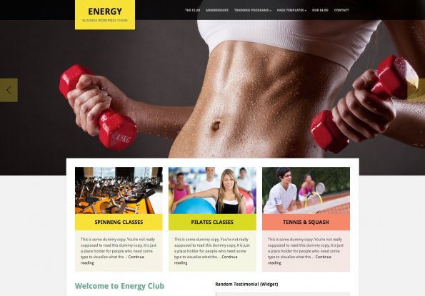 energy theme energy theme