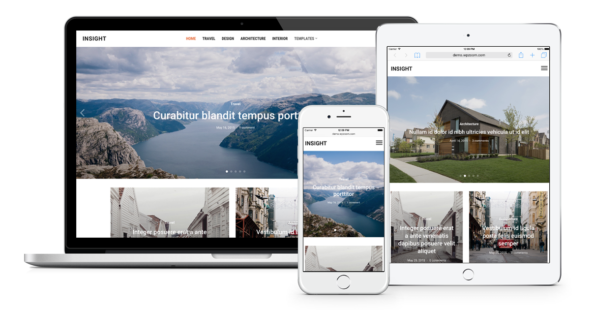 Insight Responsive Magazine Theme