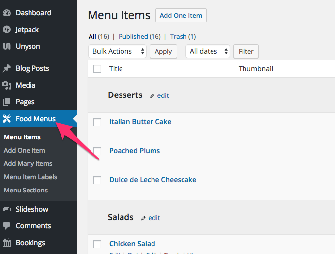Menu_Items_‹_WPZOOM_—_WordPress