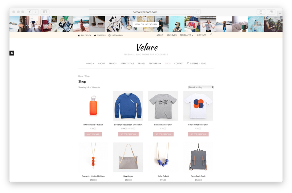 Monetize fashion blog with WooCommerce.