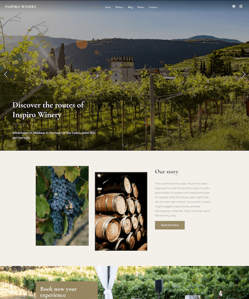 Winery Theme