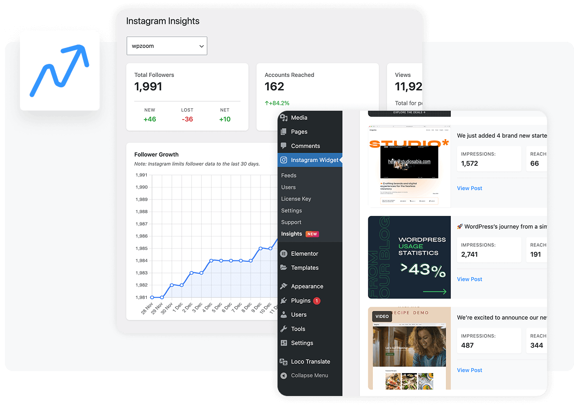 Instagram Insights & Analytics feature