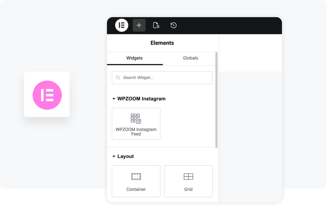 Elementor Widget for Instagram