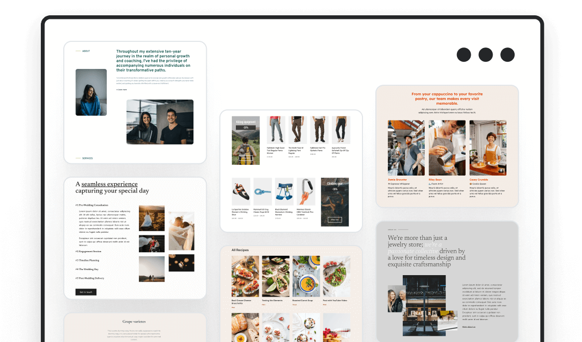 Inspiro Starter Sites