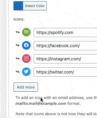 Social Icons Widget PRO