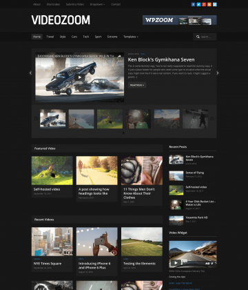 Videozoom - Best Video theme for WordPress