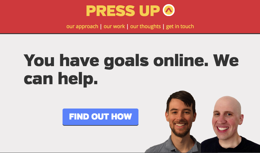 Fred is one half of Press Up – a boutique web consultancy.