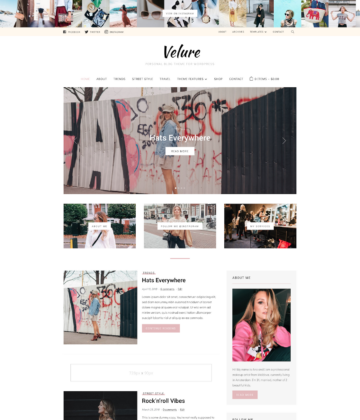 Velure - Best Fashion WordPress Theme