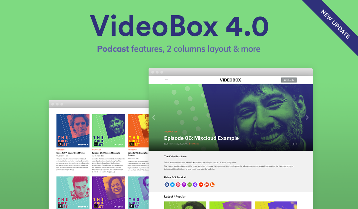 VideoBox 4.0 update