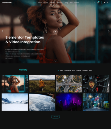 Inspiro PRO - Fast Portfolio & Business WordPress Theme