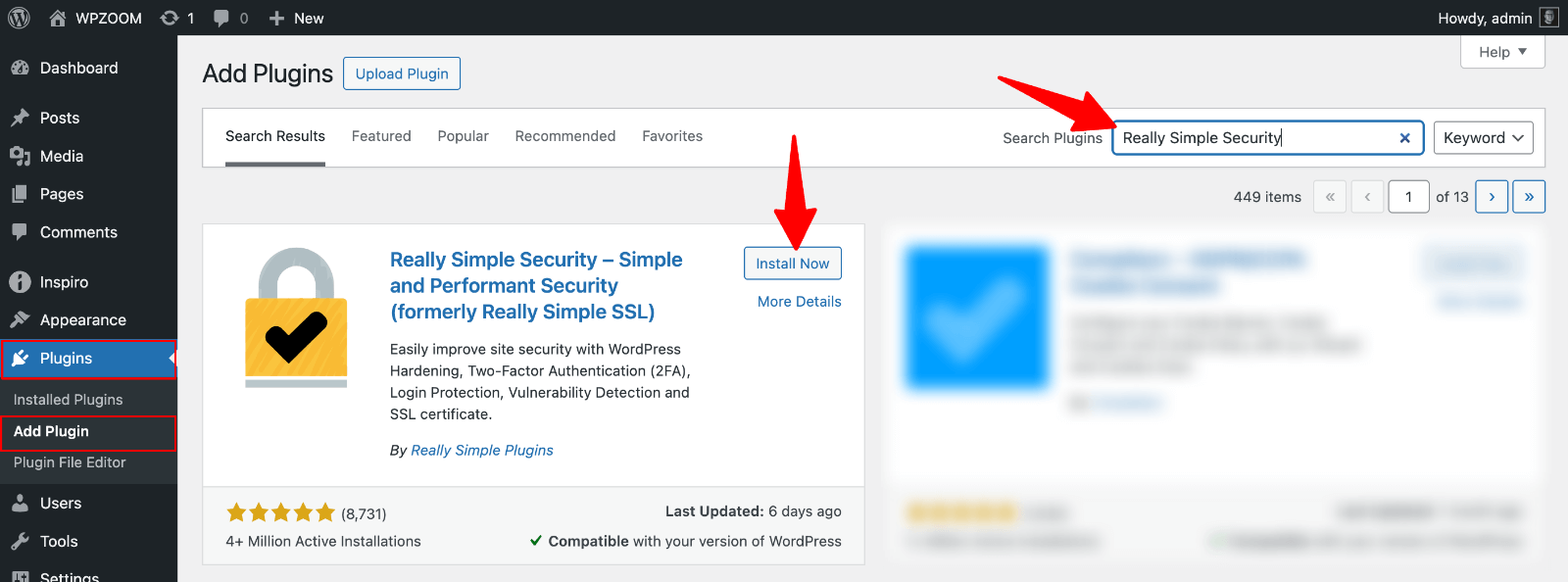 Really Simple Security Plugin