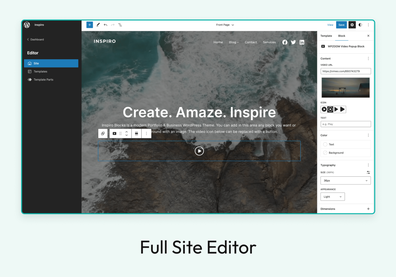 Full Site Editor