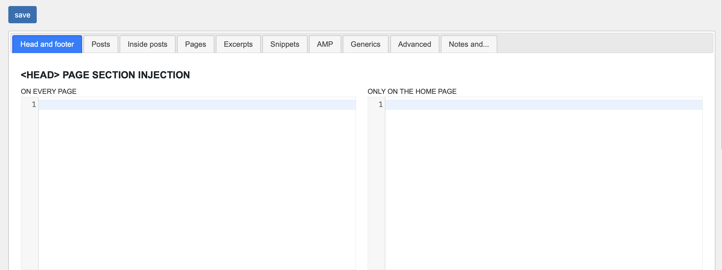 Add your Google tag