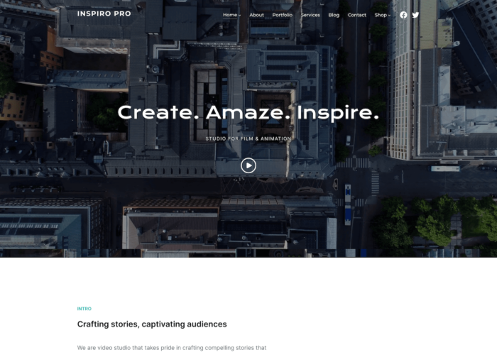 Inspiro Blocks Pro - WordPress Full Site Editing Theme