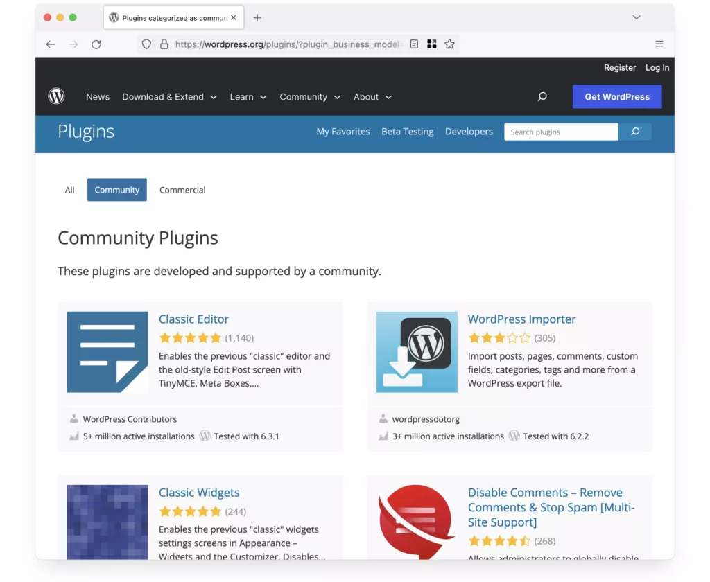 WordPress Plugins