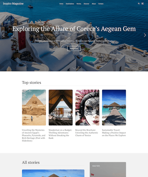 Magazine Theme