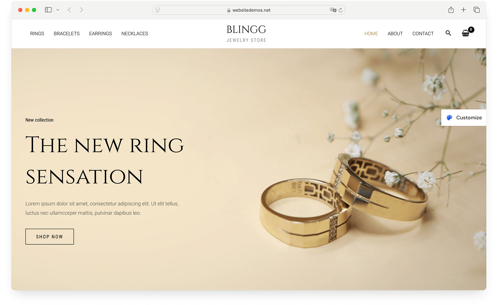 Astra Blingg Jewelry