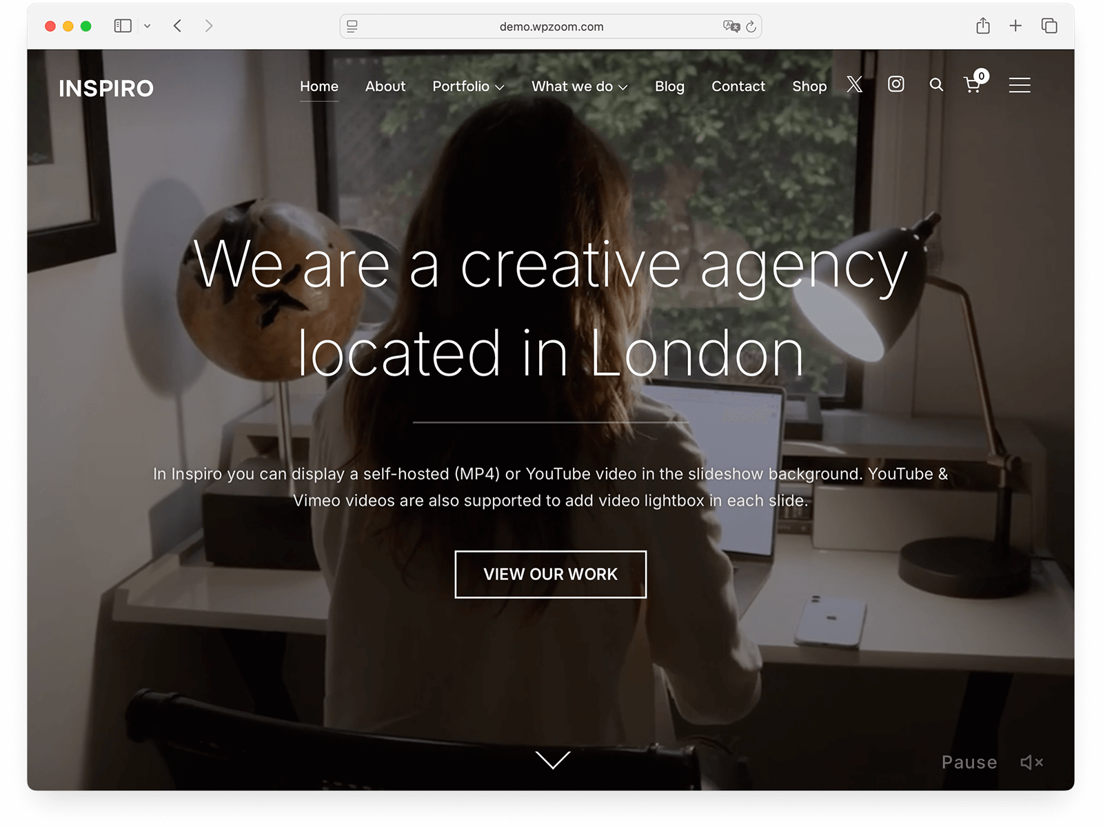 Inspiro Premium Agency Theme