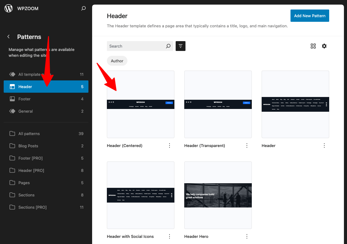 Uniblock: desenler > başlık