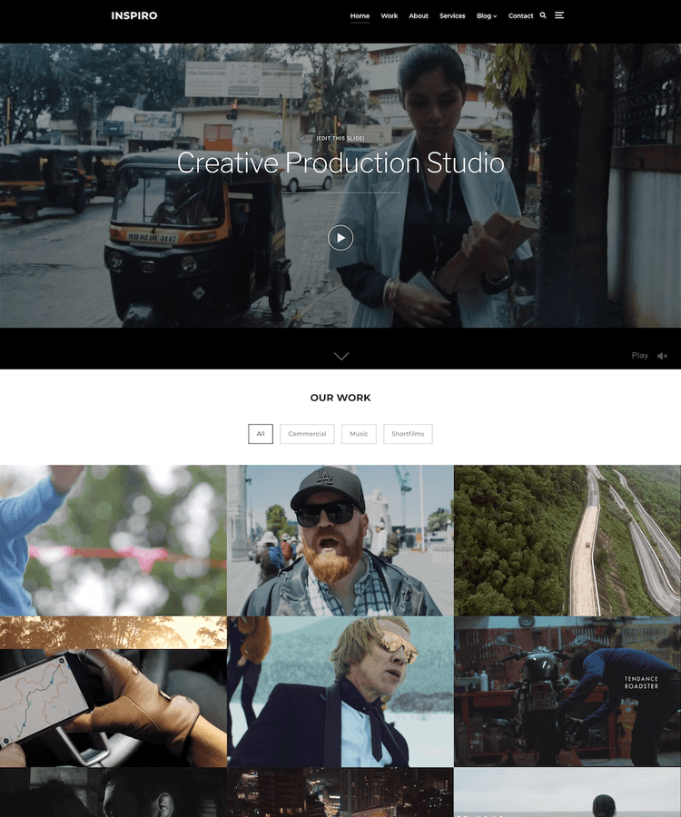Video Portfolio / Agency