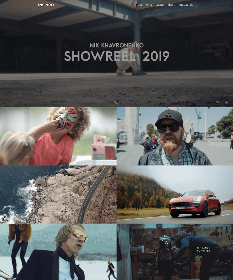 Video Portfolio / Agency 2