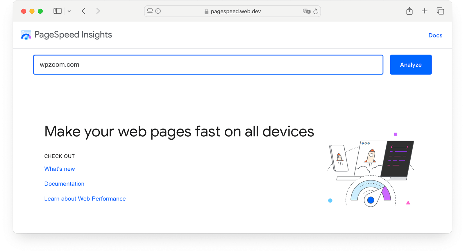Google PageSpeed Insights
