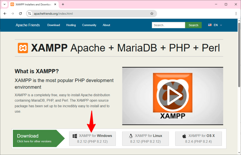 Download XAMPP
