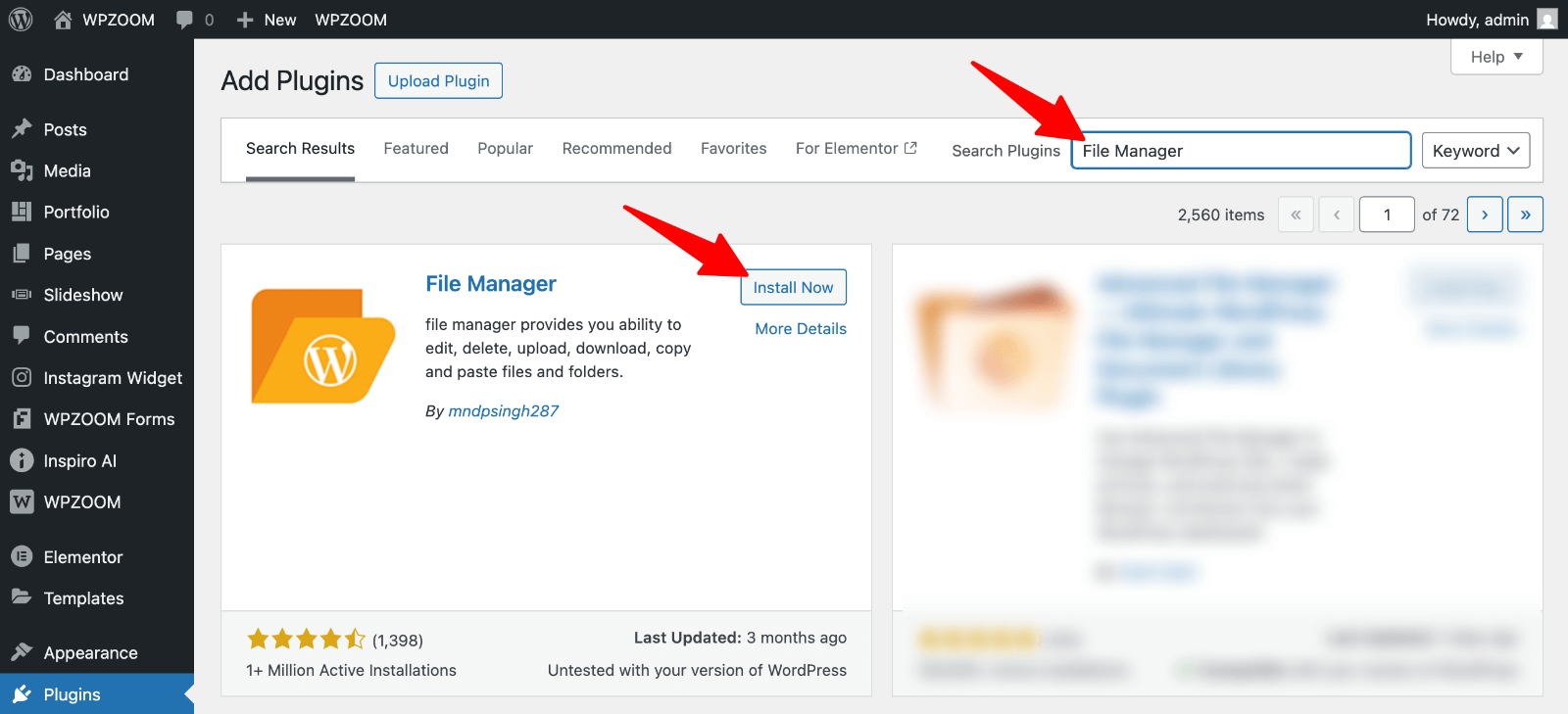 File Manager Plugin