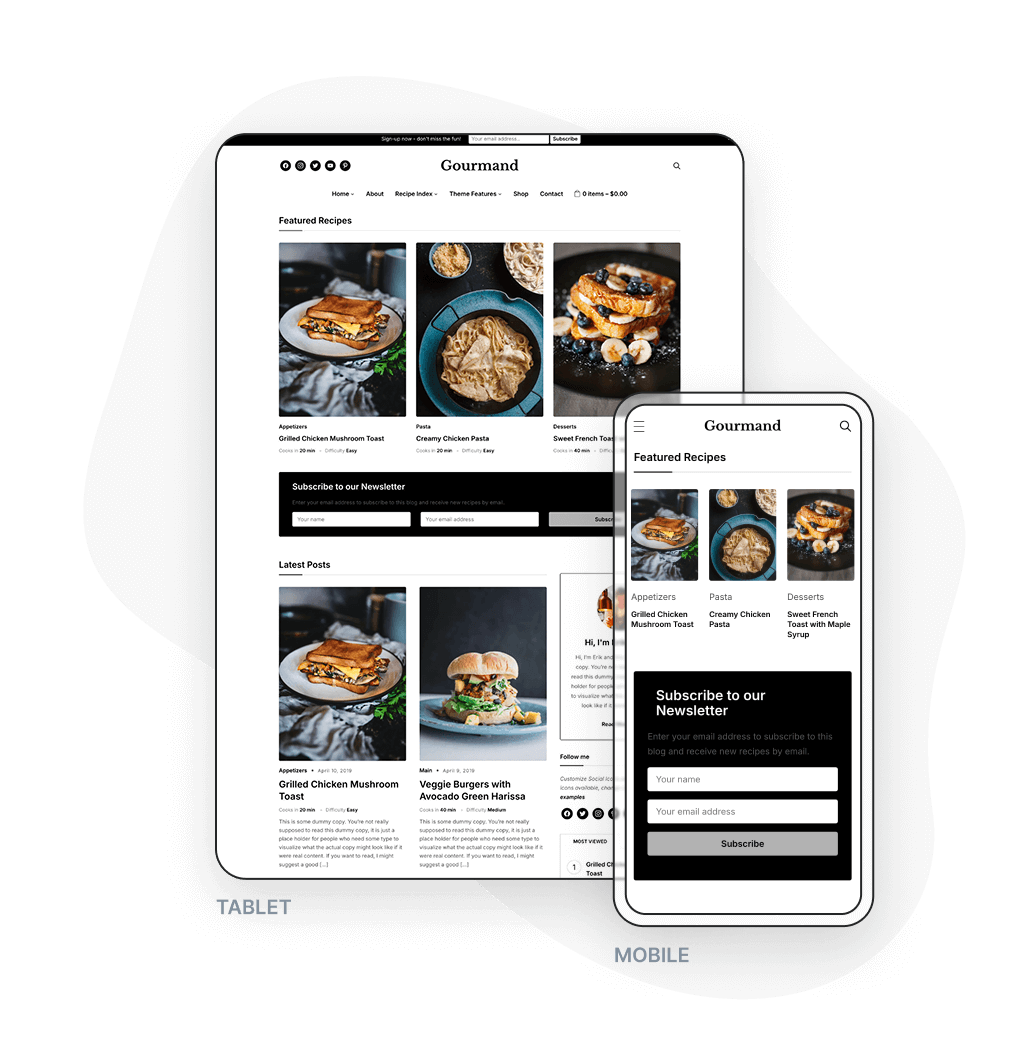 Mobile-First Responsive Design