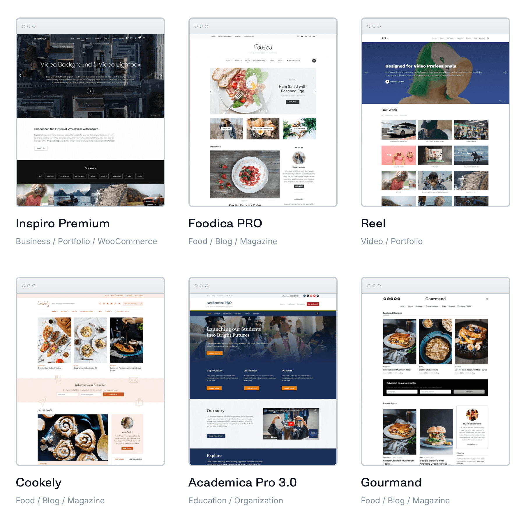 WPZOOM themes