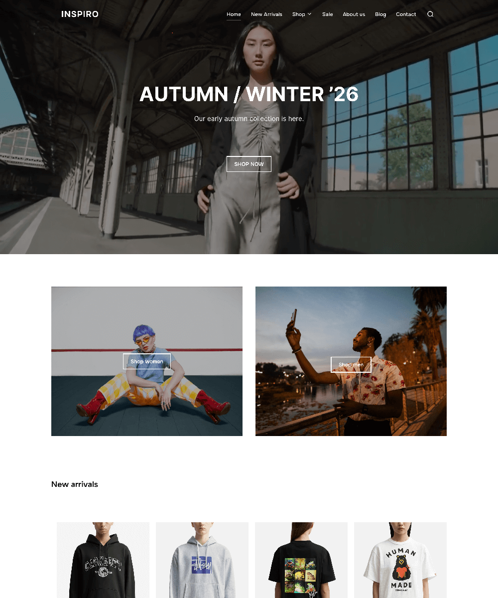 Inspiro Lote WooCommerce Shop